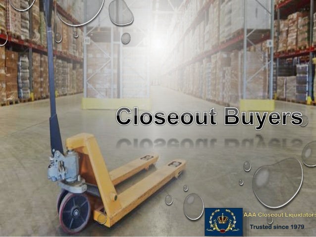 wholesale closeouts deals